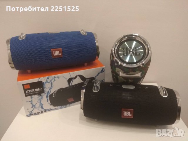 60W JBL XTREME 2!Водоустойчива блутут Bluetooth колонка, колона, тонколона за музика спорт, снимка 3 - Bluetooth тонколони - 33025923