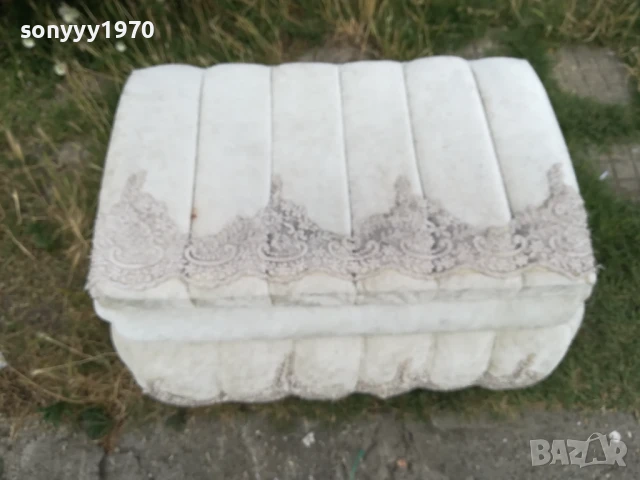 ТАБУРЕТКА С МЯСТО ЗА СЪХРАНЕНИЕ 1406251617, снимка 10 - Антикварни и старинни предмети - 50665309