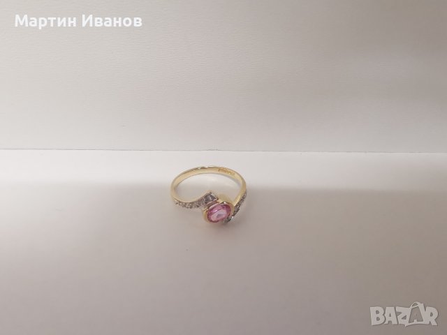 Златен пръстен 18 карата , снимка 5 - Пръстени - 43195946