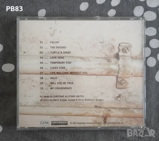 Substanz rec - Allstars United - #1 CD (Rock), снимка 3 - CD дискове - 51157794