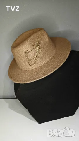 федора шапка бежова, снимка 2 - Шапки - 48145583