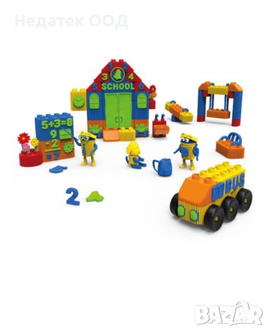  Пластилин, Училищен автобус, 76 части, PlayDoh