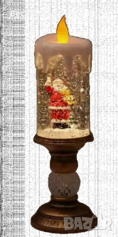 Коледна LED свещ, снимка 4 - Декорация за дома - 52556003