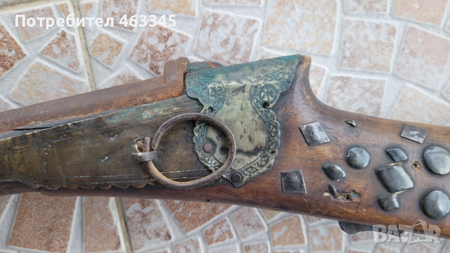 Пушка, кремъклийка, шишане, бойлия, фитилна пушка, снимка 8 - Антикварни и старинни предмети - 52866717