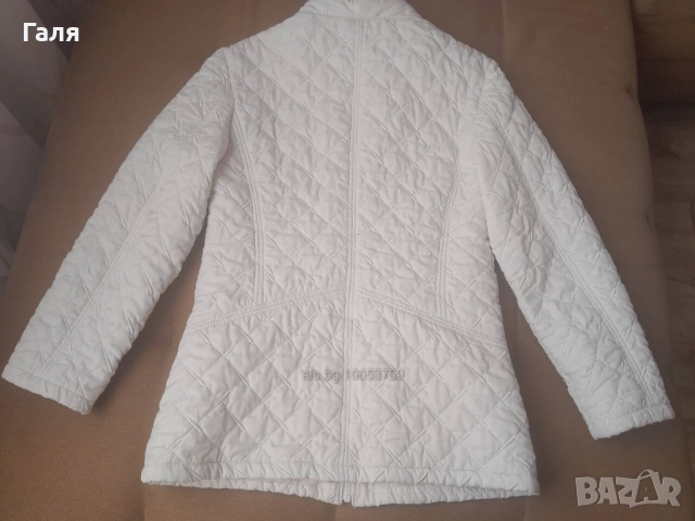 Дамско бяло яке размер S, снимка 3 - Якета - 52539026