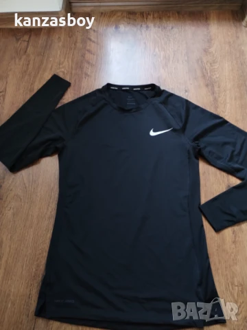 Nike PRO Dri-FIT - страхотна мъжка блуза КАТО НОВА Л, снимка 6 - Блузи - 51221401