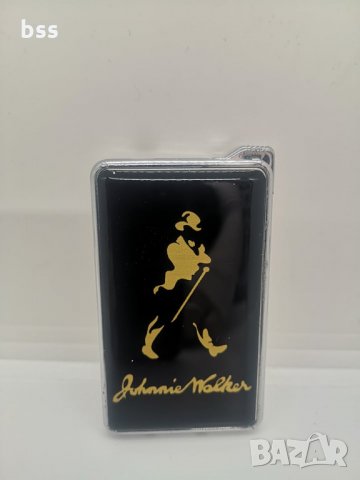 Метална запалка с логото на Johnnie Walker, снимка 2 - Запалки - 33174329