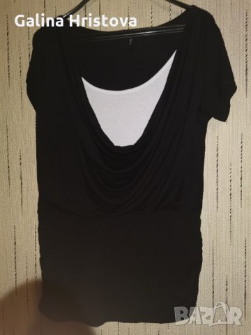 ЕЛЕГАНТНА БЛУЗА МАКСИ РАЗМЕР L -XL , снимка 3 - Туники - 28749203