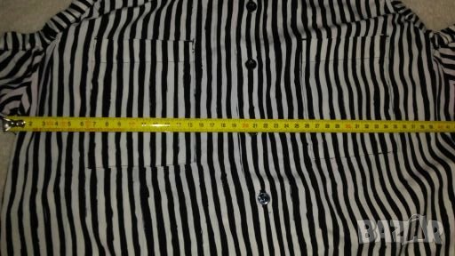 Риза с дълъг ръкав, но с голи рамене. Много интересен модел, снимка 4 - Ризи - 25198686