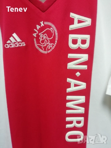 Ajax Zlatan Ibrahimovic 2001 2002 Home Adidas оригинална тениска фланелка екип Аякс Ибрахимович , снимка 6 - Тениски - 52829042