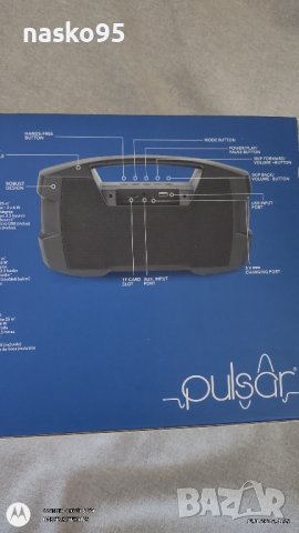 Блутут колона с лед светлини , снимка 3 - Тонколони - 43850017