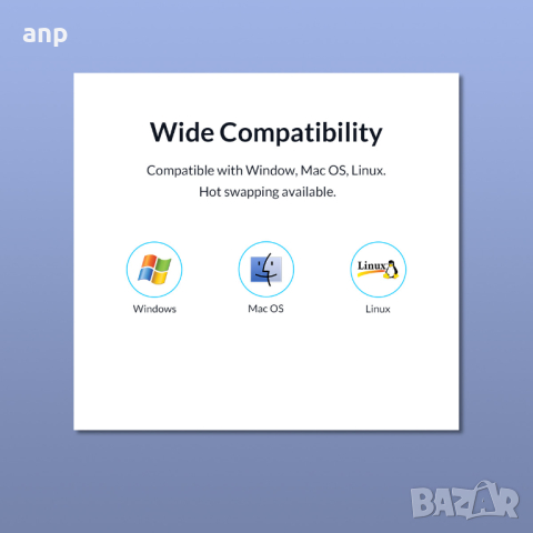 USB Хъб Orico TWU32-4A | 4x USB порта | USB 3.0 | Като Нов, снимка 13 - Други - 44912183