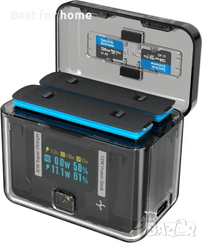 CYNOVA Insta360 X4 Зарядно устройство за батерии Insta360 X4