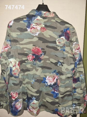 Дамска камуфлажна риза, ХЛ, снимка 5 - Ризи - 52412251