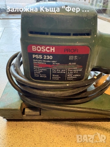 Виброшлайф Bosch , снимка 2 - Други инструменти - 53256290