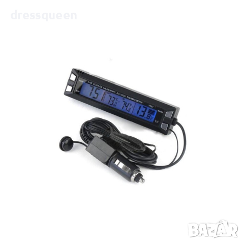 E30 Термометър E30 с волтметър за кола, снимка 4 - Аксесоари и консумативи - 44906335