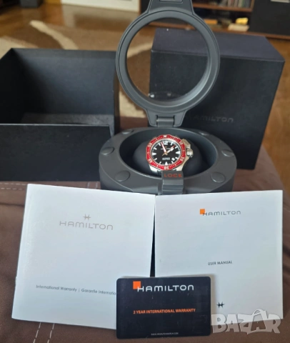 Hamilton Navy FROGMAN Auto, снимка 4 - Мъжки - 51014654