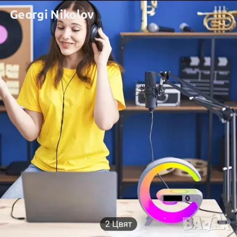 Безжично зарядно за телефони, снимка 4 - Безжични зарядни - 48537350