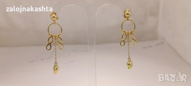 Нови-Златни обеци-2,20гр/14кр