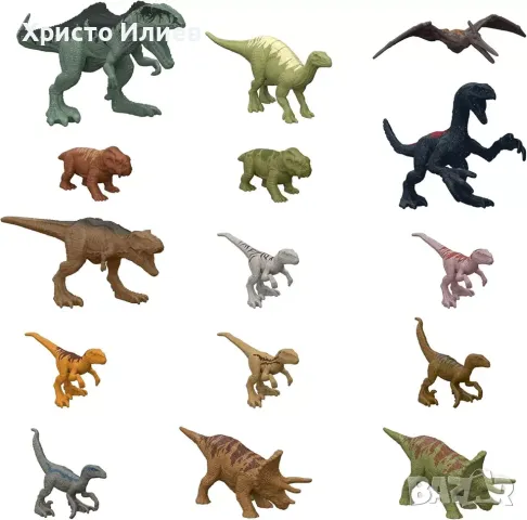 Комплект 15 Динозаври клетка аксесоари Jurassic World Джурасик свят Оригинална Mattel, снимка 6 - Фигурки - 47988198