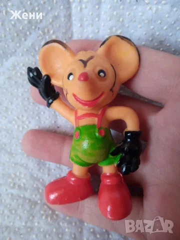 Гумен Мики Маус Mickey Mouse от ГДР 70-те, снимка 1