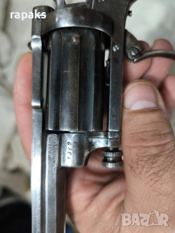 Малък револвер, пиперница. Пистолет, салонен пищак, пищов , снимка 6 - Антикварни и старинни предмети - 53579958