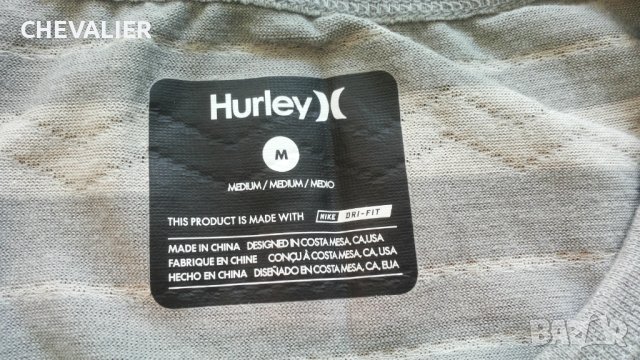 Hurley DRI-FIT T-Shirt Размер M тениска 8-59, снимка 10 - Тениски - 43384417
