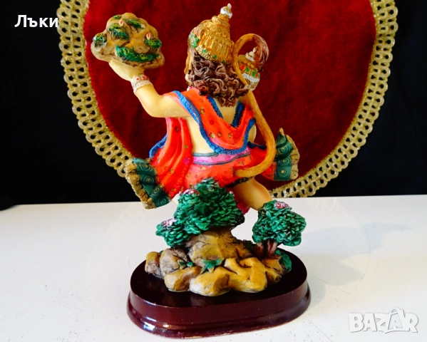 Статуетка Кралят на маймуните Хануман. , снимка 8 - Антикварни и старинни предмети - 51812975