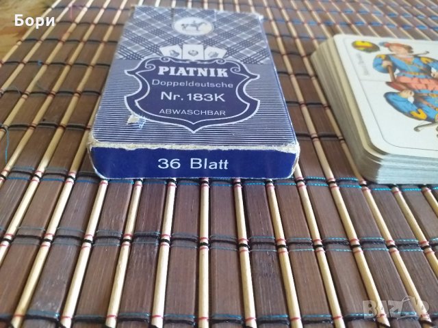 PIATNIK DOPPELDEUTSCHE NR 183K, снимка 4 - Карти за игра - 28808760
