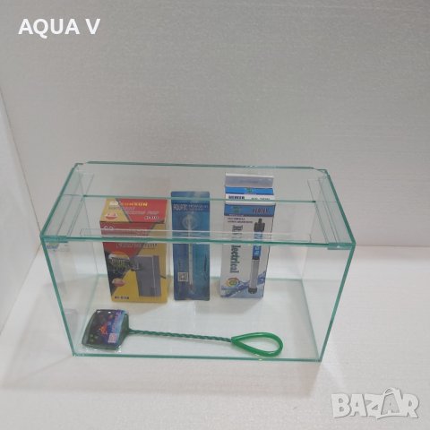 Аквариум 17 литра - оборудван, снимка 3 - Аквариуми - 35225624