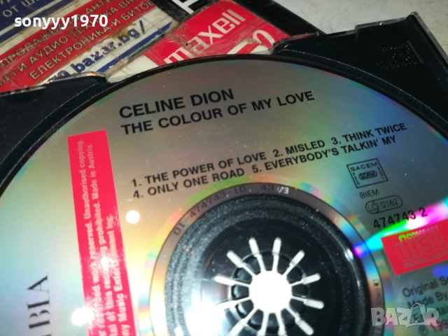 CELINE DION CD 0512251903, снимка 9 - CD дискове - 52665399