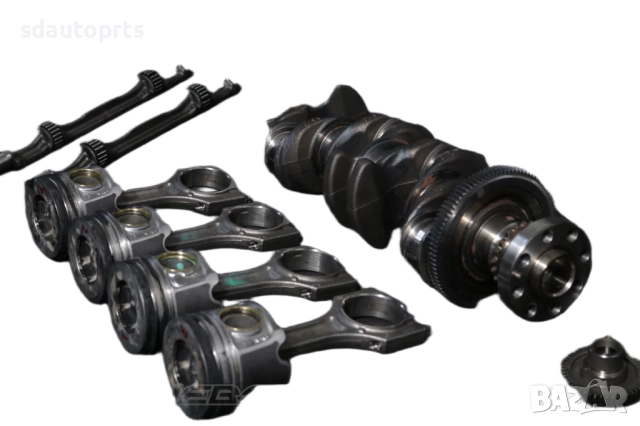 B47D20B на 500км BMW Двигател к-т Блок колянов Вал Бутала 320d 520d, снимка 3 - Части - 51847946