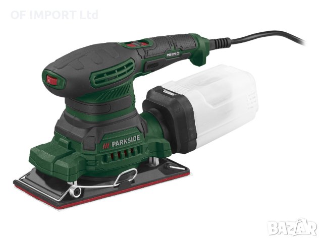 Виброшлайф PARKSIDE PSS 270 C3 270W, снимка 3 - Други инструменти - 43760506