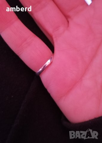 Нежен и елегантен сребърен пръстен - модел KR423, снимка 5 - Пръстени - 43813342