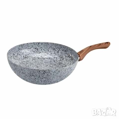 Тиган Уок Voltz Siena, 26x10см., Мраморно каменно керамично покритие, снимка 2 - Съдове за готвене - 52138251