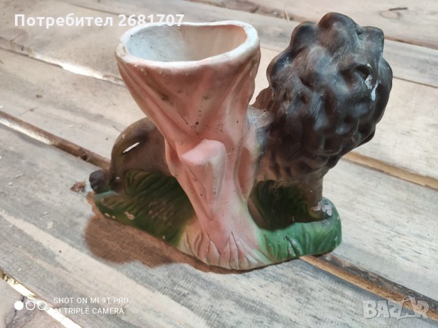 Красива фигура от керамика, снимка 2 - Антикварни и старинни предмети - 32791083