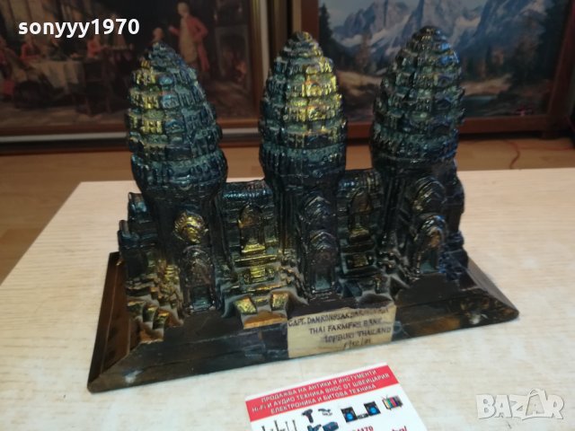 thailand antique-внос france 28х18х14см-France 🇫🇷 0202221619, снимка 7 - Антикварни и старинни предмети - 35648802
