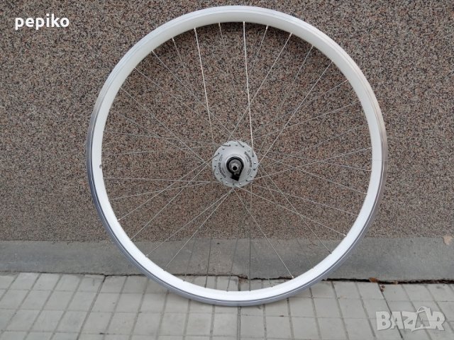 Продавам колела внос от Германия алуминиева капла с динамо главина 26 цола SHIMANO DH-2N35, снимка 2 - Велосипеди - 27430249