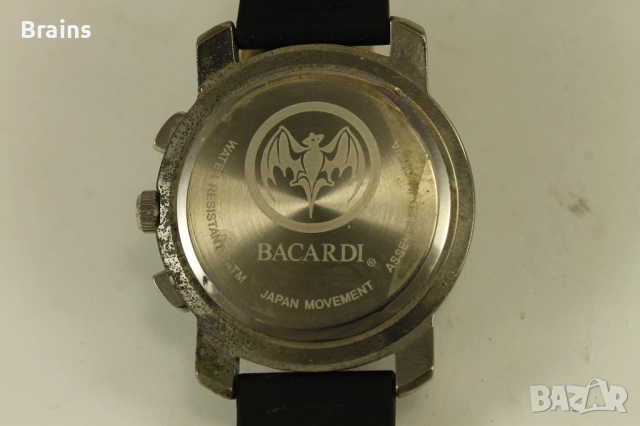 Мъжки Кварцов Хронограф BACARDI , снимка 8 - Мъжки - 51711604