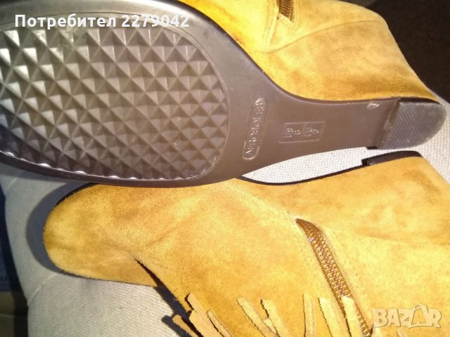 велурени боти с ресни aerosoles, снимка 3 - Дамски боти - 27495846