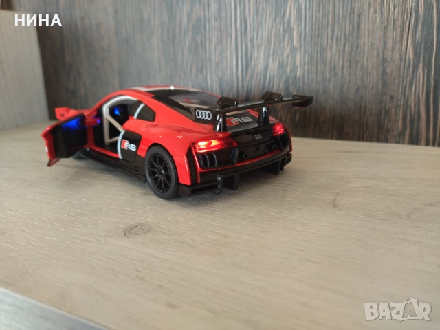 Метална количка AUDI R8 LMS !!!, снимка 2 - Колекции - 52706948