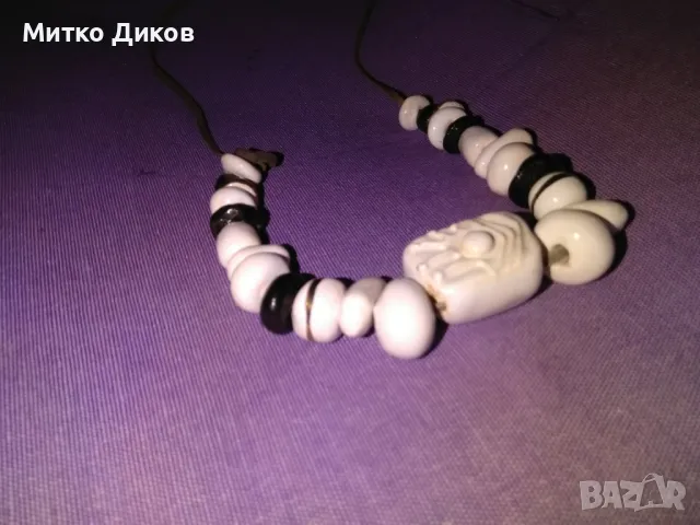 Колие №7 с разбични части 25 броя тип броеница, снимка 6 - Колиета, медальони, синджири - 49157606