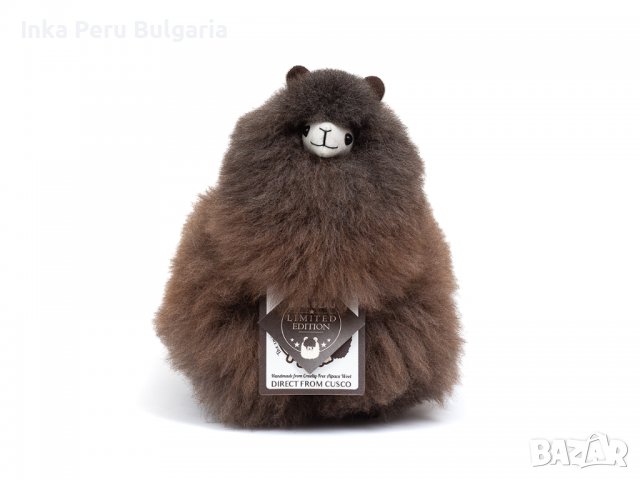  Усмихната алпака – малка, 23 см, Limited Edition, Brown Bear, снимка 2 - Плюшени играчки - 37112643