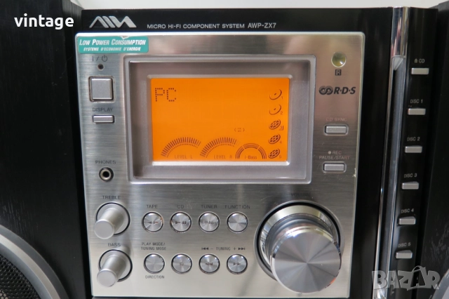 AIWA AWP-ZX7, снимка 5 - Аудиосистеми - 52821476