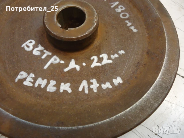 Ремъчна шайба, снимка 3 - Електродвигатели - 51135241