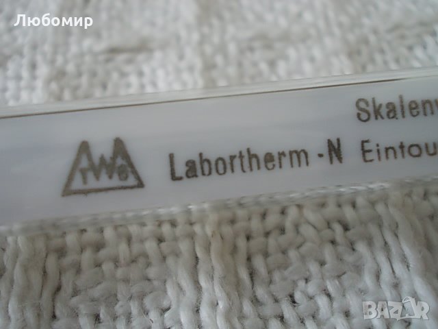 Прецизен термометър от +55 до +100С GDR Germany, снимка 9 - Медицински консумативи - 33301373