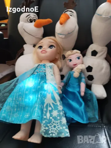 Играчки Елза и Анна замръзналото кралство Frozen , снимка 11 - Плюшени играчки - 49322366