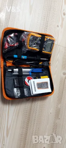 Комплект за запояване,мултицет,вакум помпа,регулируем поялник, снимка 4 - Друга електроника - 47960550