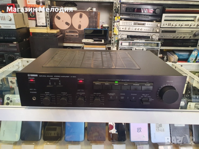 Усилвател Yamaha A-500 В отлично техническо и визуално състояние., снимка 2 - Ресийвъри, усилватели, смесителни пултове - 49052906