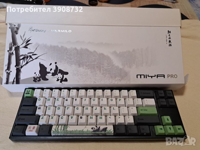 Клавиатура- Ducky x Varmilo Miya Pro Panda, снимка 2 - Клавиатури и мишки - 43227469